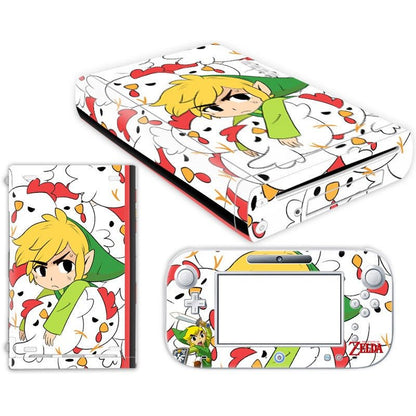 Suitable for Wii U Skin Sticker Cartoon Protection Sticker Japanese Anime Sticker Handle Film - GoTypical
