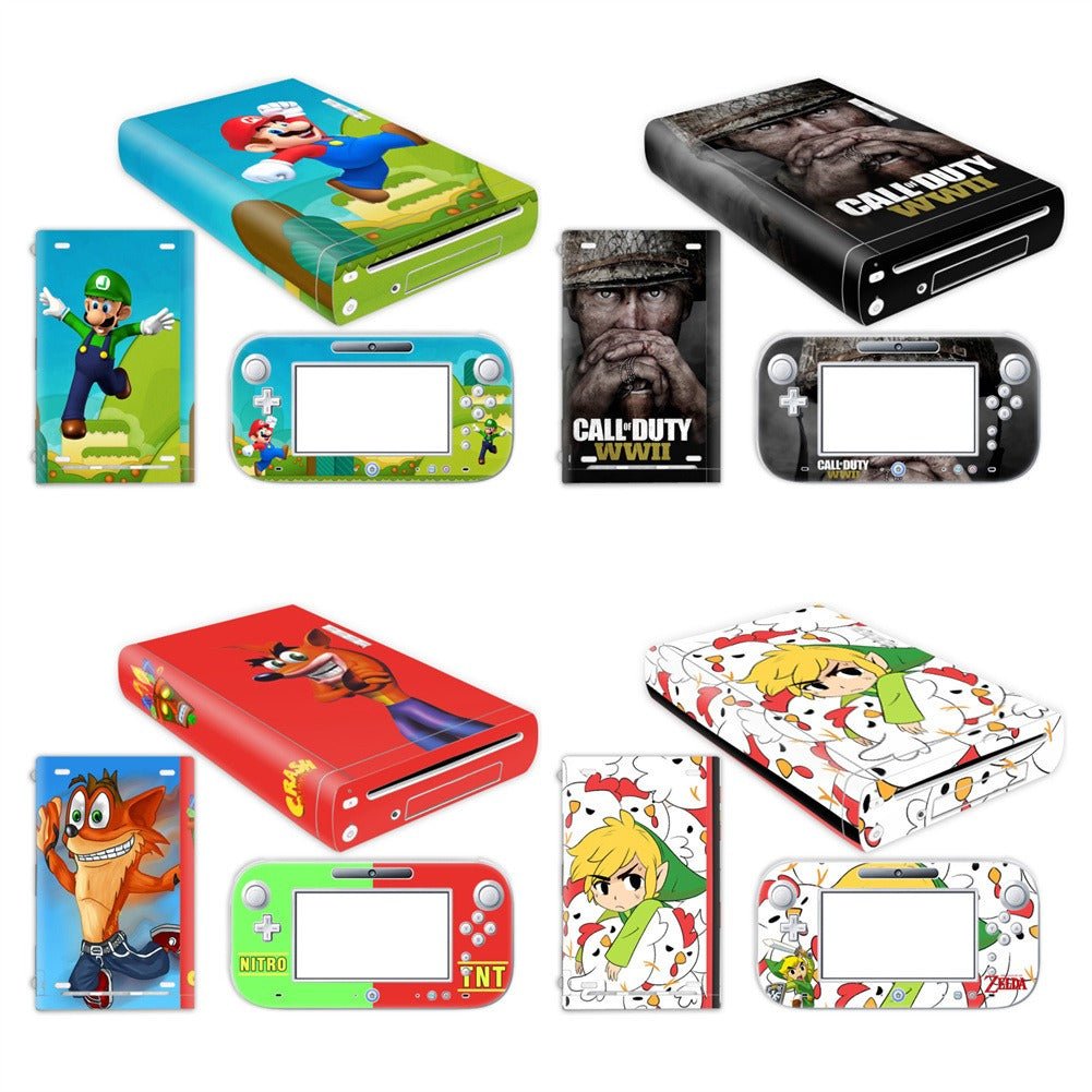 Suitable for Wii U Skin Sticker Cartoon Protection Sticker Japanese Anime Sticker Handle Film - GoTypical