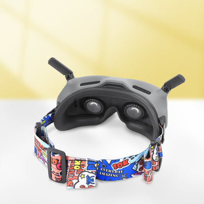 Sunnylife suitable for DJI Avata FPV flying glasses V2 color headband fixed elastic strap accessories - GoTypical