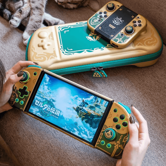 . Nintendo Switch OLED Kingdom Tears Charging Grip Accessory - GoTypical