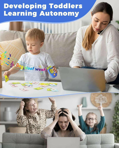 Talking Flash Cards – 448 Sight Words Montessori Learning Toy for Toddlers Ages 2-6 - GoTypical