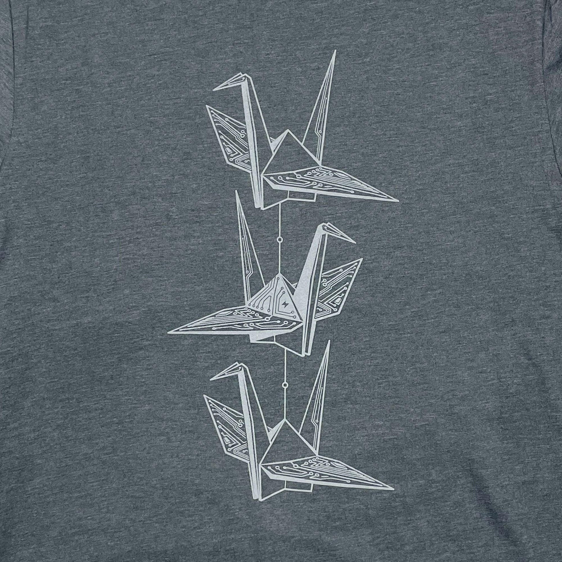 Tech-gami T-Shirt by . – Unique Tech & Origami Design - GoTypical