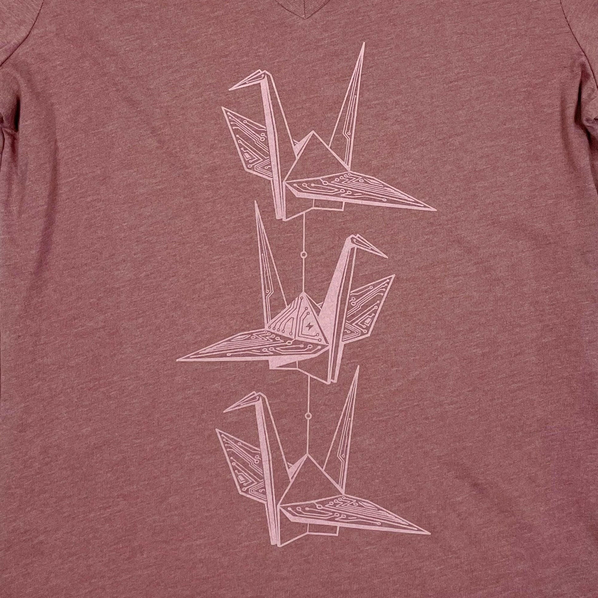 Tech-gami Women's T-Shirt – Origami Tech Design Graphic Tee - GoTypical