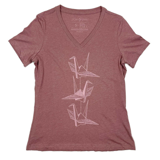 Tech-gami Women's T-Shirt – Origami Tech Design Graphic Tee - GoTypical