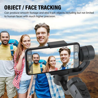 . F6 Three-Axis Handheld Gimbal Stabilizer – Gun Color ABS - GoTypical