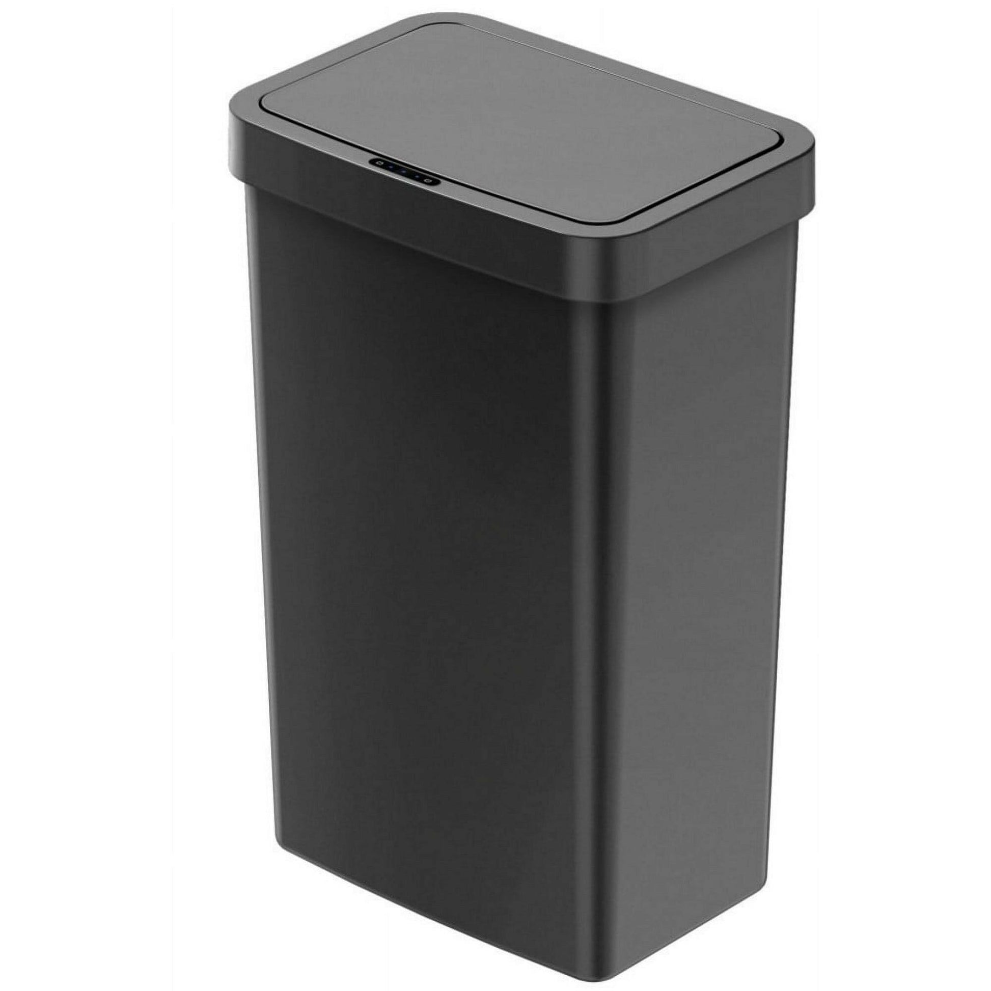 Touchless Kitchen Trash Can – 13.2 Gallon Motion Sensor Automatic Black - GoTypical