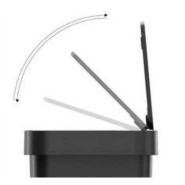 Touchless Kitchen Trash Can – 13.2 Gallon Motion Sensor Automatic Black - GoTypical