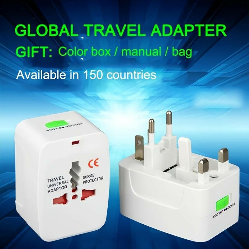 . Travel Charger Plug – Global Universal Adapter for EU UK US AU - GoTypical