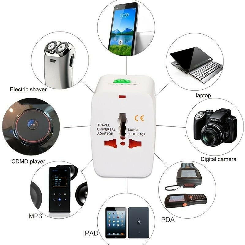 . Travel Charger Plug – Global Universal Adapter for EU UK US AU - GoTypical