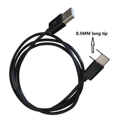 . Type-C USB Charging Cable 1 Meter – Extended Metal Head 8.5mm - GoTypical