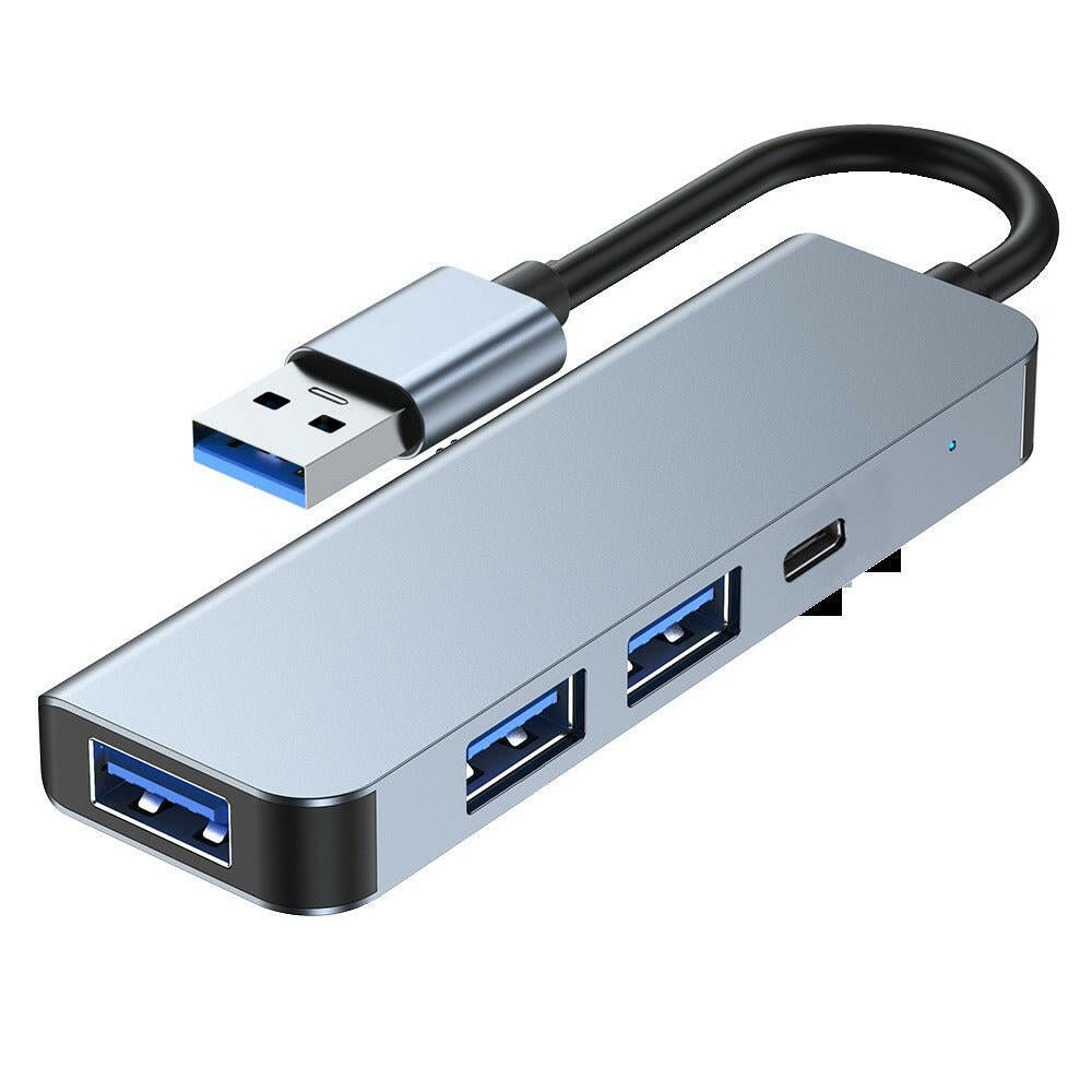 . Type-C 4-in-1 Docking Station – USB 3.0 Laptop Hub Splitter - GoTypical