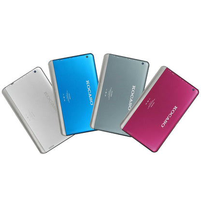 Wireless Keyboard – Ultra-Portable Silver with Built-In Stand Bluetooth - GoTypical