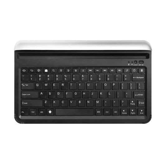 Wireless Keyboard – Ultra-Portable Silver with Built-In Stand Bluetooth - GoTypical
