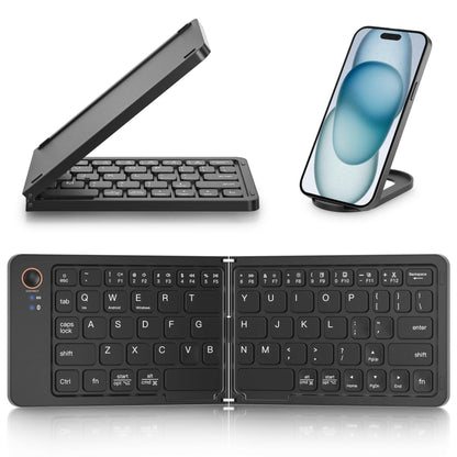 . Bluetooth Keyboard – Ultra Slim Foldable Dual-Mode Wireless ABS - GoTypical