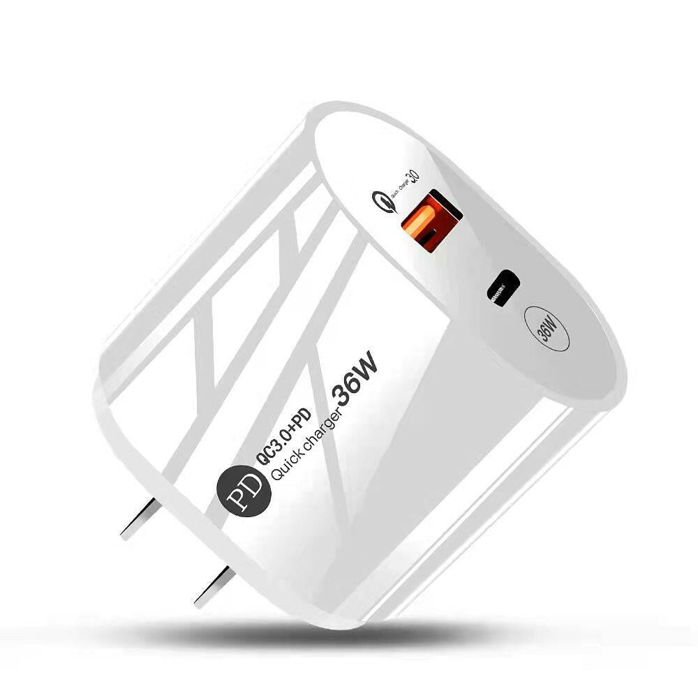 . 36W Universal Quick Charge Adapter – USB-A & USB-C Ports - GoTypical
