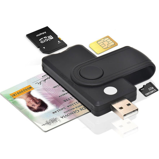 USB 2.0 Multi in One Smart Card Reader - GoTypical