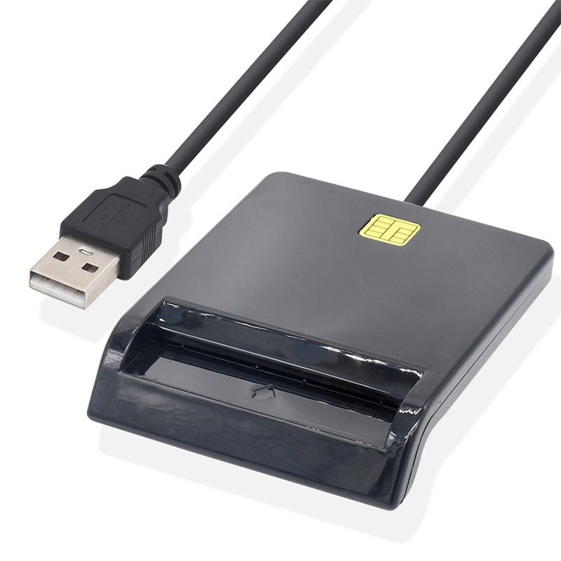 USB 2.0 Smart Card Reader ATMCC DNI IC Bank Card Tax Reporting Smart Card Reader - GoTypical