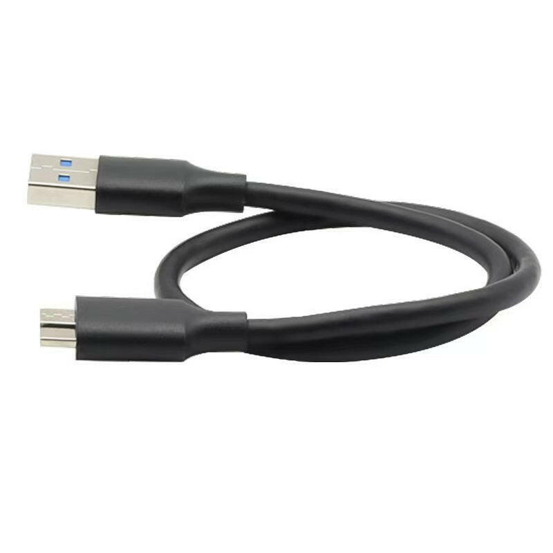 . USB 3.0 to Micro-B Hard Drive Data Cable – Black, Gold-Plated - GoTypical