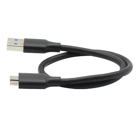 . USB 3.0 to Micro-B Hard Drive Data Cable – Black, Gold-Plated - GoTypical