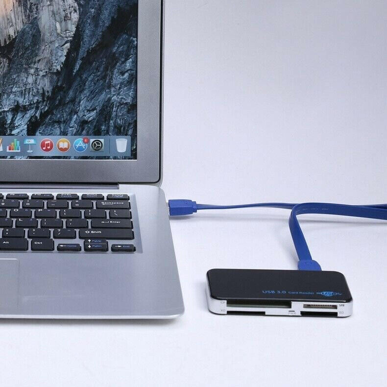 . USB 3.0 Memory Card Reader Adapter – 5GBPS Fast Data Transfer - GoTypical