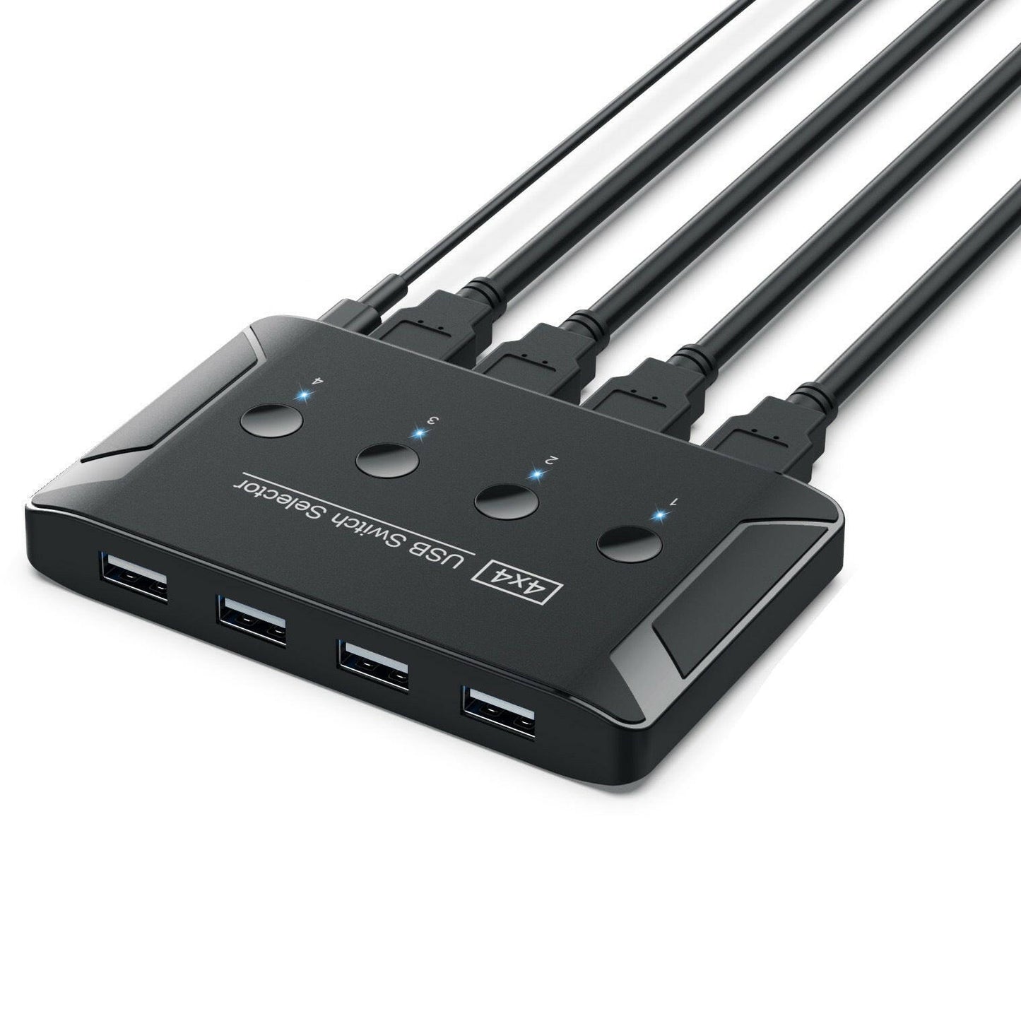 . USB 3.0 Multi Interface Hub – 4 In 4 Out Printer Sharer Switch - GoTypical