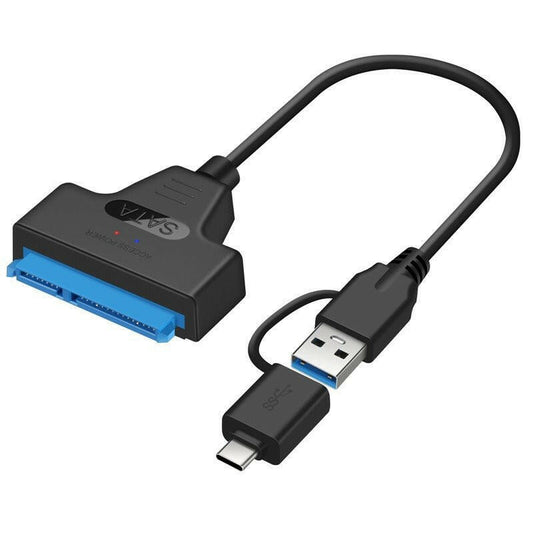 . USB 3.0 USB-C to SATA Hard Disk Adapter Cable 50CM - GoTypical