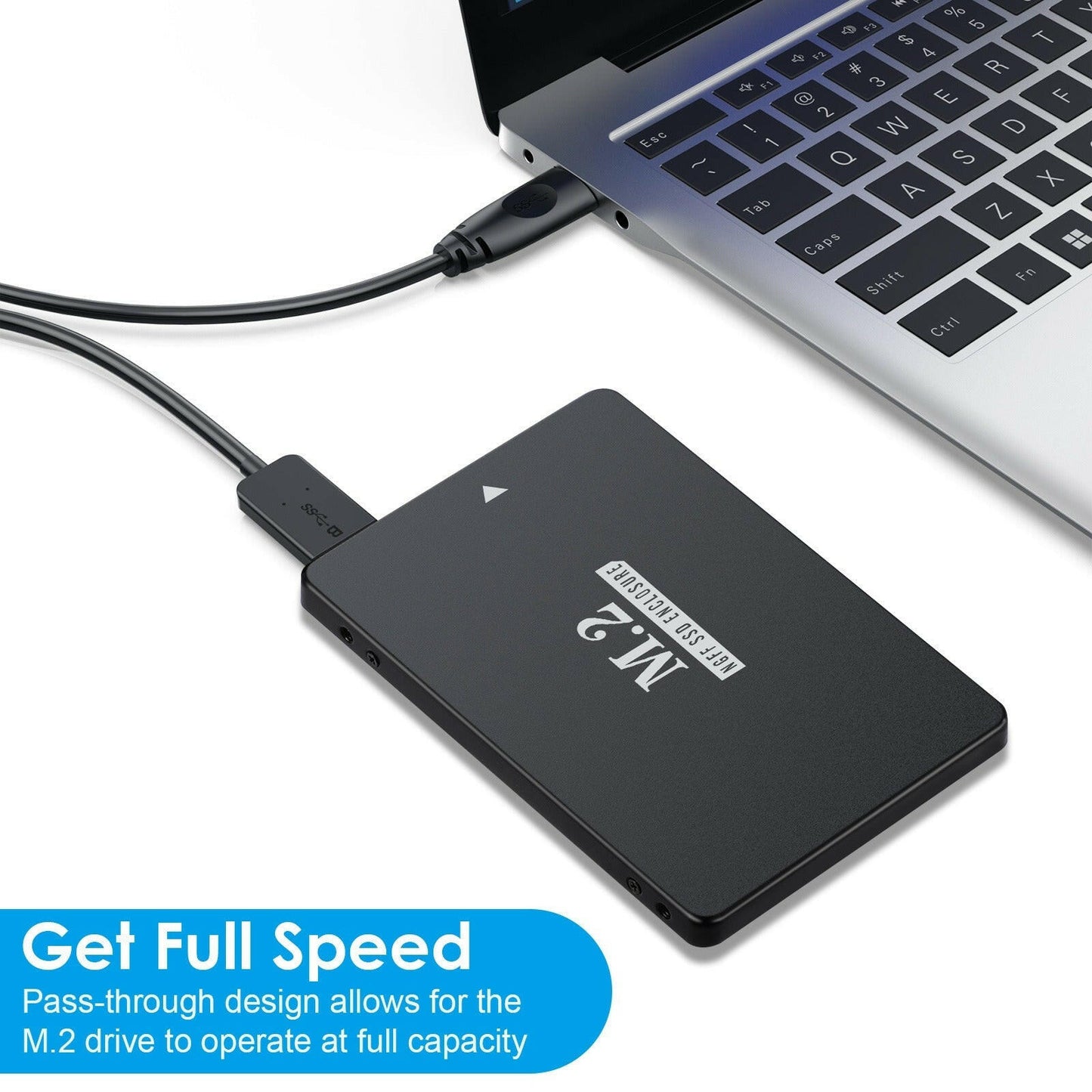 . USB 3.0 SSD Enclosure – 2.5-Inch Aluminum M.2 NGFF Case - GoTypical