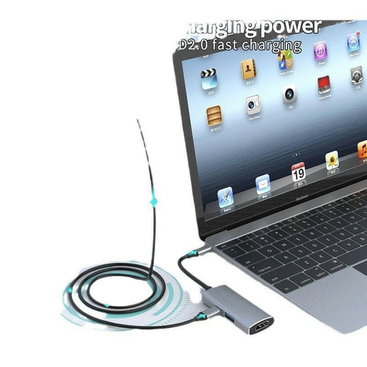 . USB HUB Docking Station – 3-in-1 Type-C Splitter for Switch - GoTypical