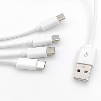 . USB to 4-Port Type C Charging Cable – 50cm Pure Copper - GoTypical