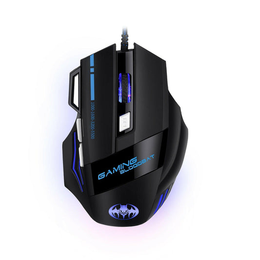 . Wired USB Optical Gaming Mouse – 8 Buttons, Illuminated Firepower - GoTypical