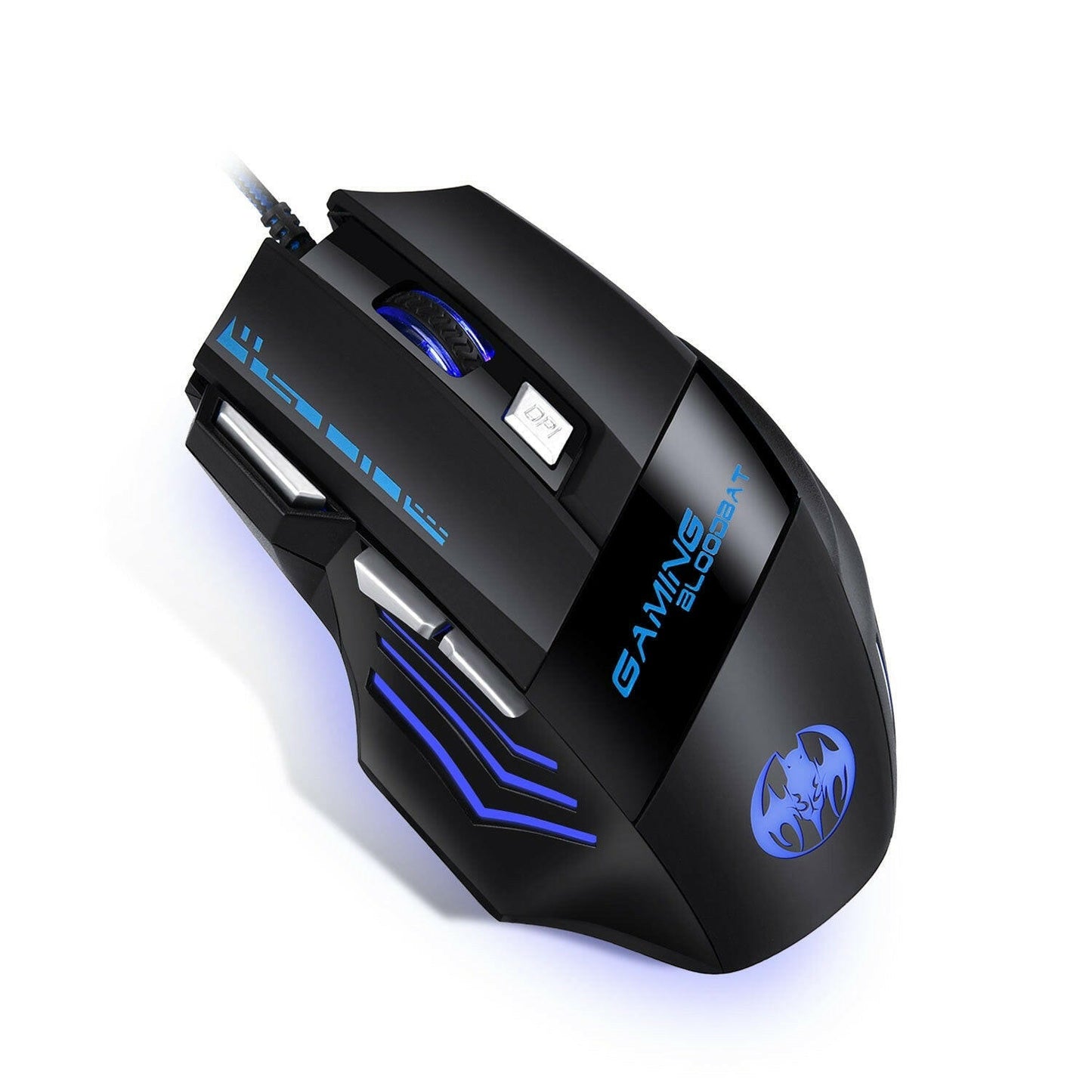 . Wired USB Optical Gaming Mouse – 8 Buttons, Illuminated Firepower - GoTypical