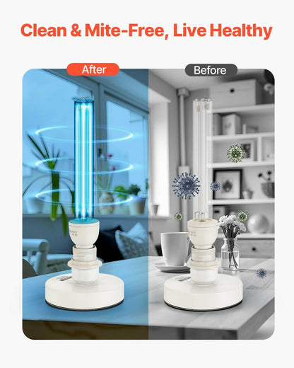 . UV-C Light Bulb 2 Pack – 25W Quartz Tube with Ozone - GoTypical