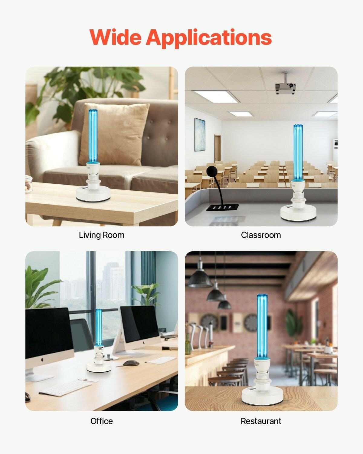 . UV-C Light Bulb 2 Pack – 25W Quartz Tube with Ozone - GoTypical