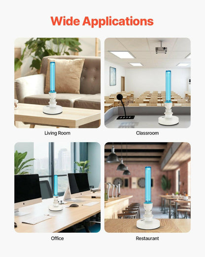 . UV-C Light Bulb 2 Pack – 25W Quartz Tube with Ozone - GoTypical