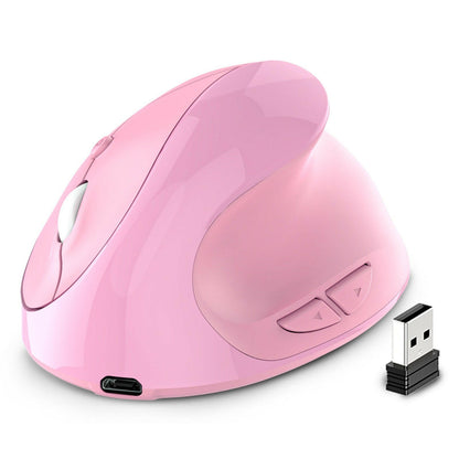. Vertical Ergonomic Wireless Mouse – Rechargeable Silent Grip - GoTypical