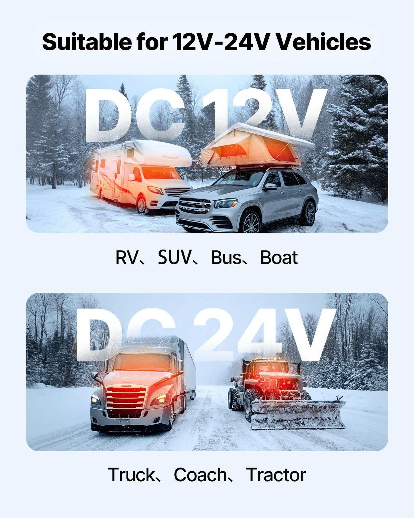 VEVOR Diesel Air Heater 8kW DC 12-24V with Remote Control - GoTypical