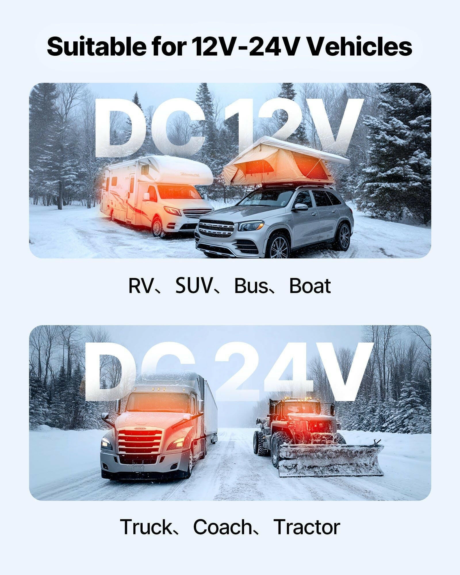 VEVOR Diesel Air Heater 8kW DC 12-24V with Remote Control - GoTypical