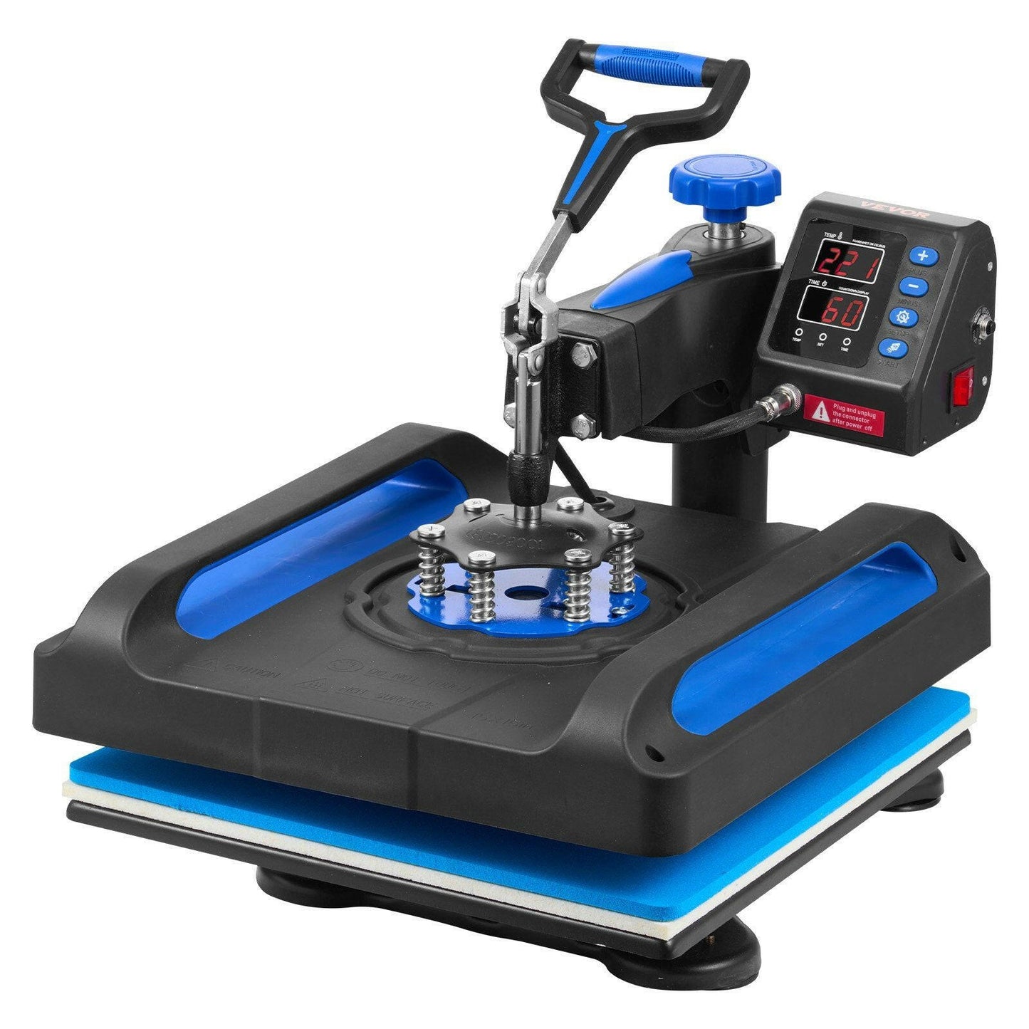 VEVOR Heat Press Machine 15x15 Inch – Fast Heating | Swing Away Design - GoTypical