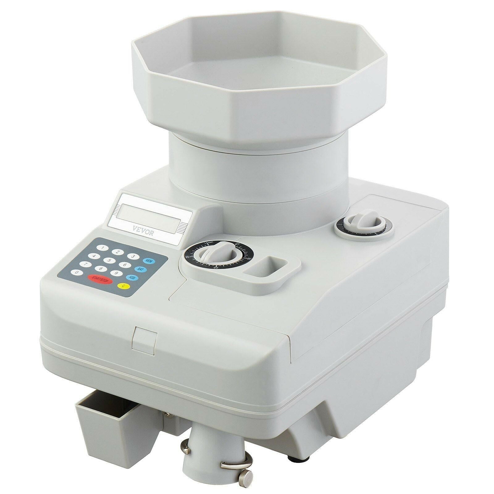 Coin Counter – VEVOR High Speed Automatic Sorter with Anti-Jam Tech - GoTypical