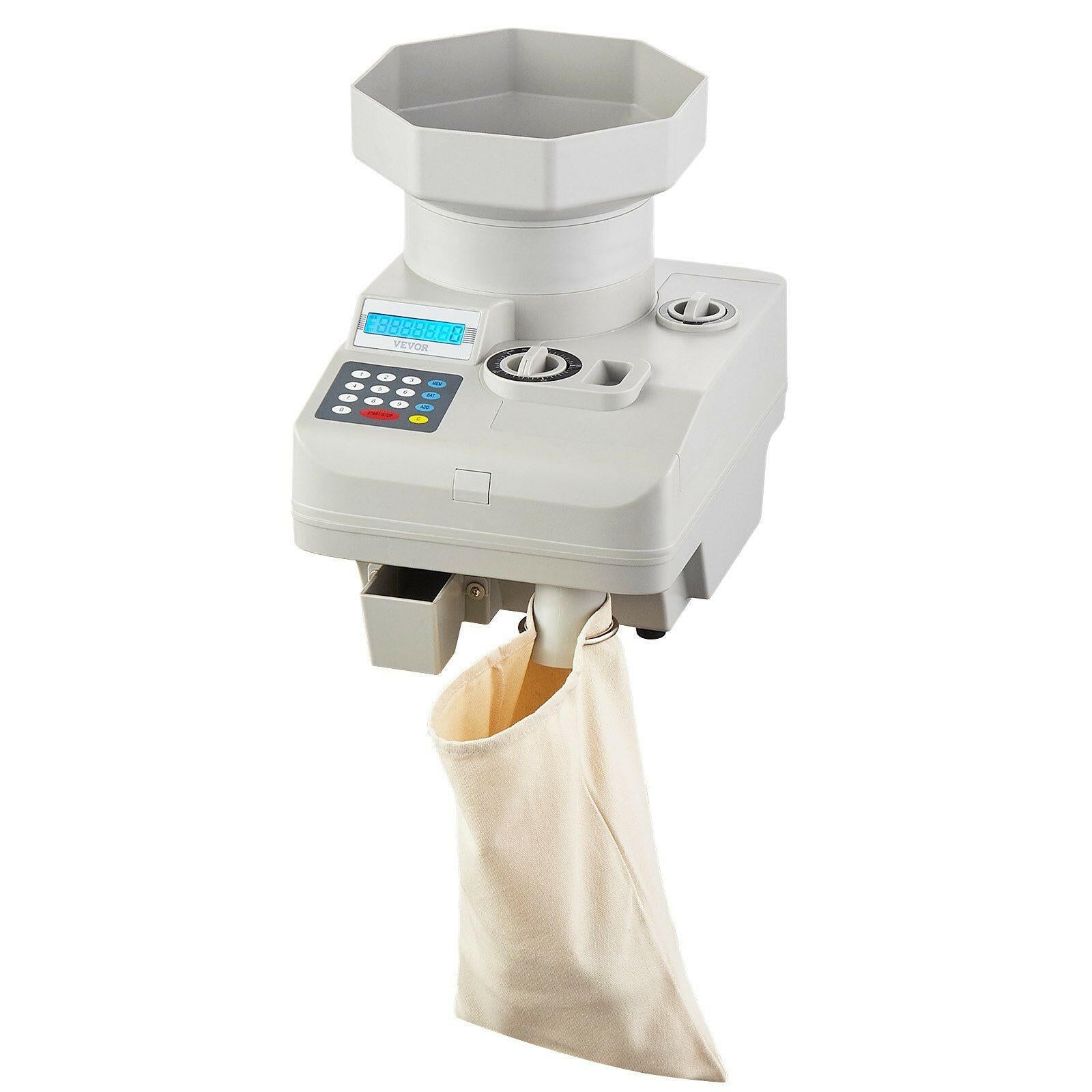 Coin Counter – VEVOR High Speed Automatic Sorter with Anti-Jam Tech - GoTypical