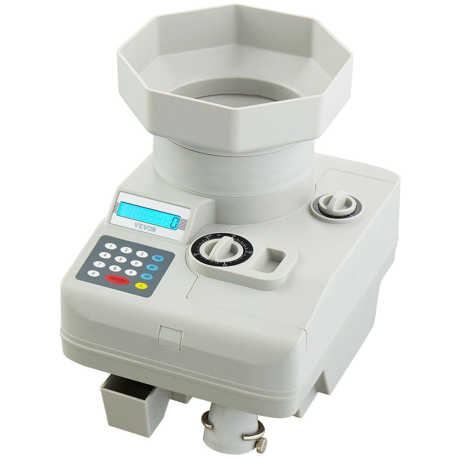 Coin Counter – VEVOR High Speed Automatic Sorter with Anti-Jam Tech - GoTypical