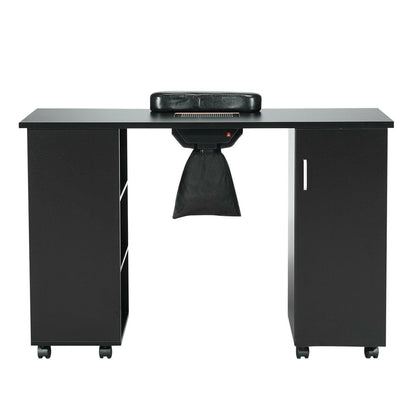 . Manicure Table – MDF Nail Tech Desk with Electric Dust Collector - GoTypical