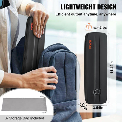 VEVOR Portable Thermal Printer – 2600mAh Battery | Bluetooth Inkless - GoTypical