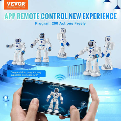 VEVOR RC Robot Toy – Programmable Large Kids Robot with APP Control - GoTypical