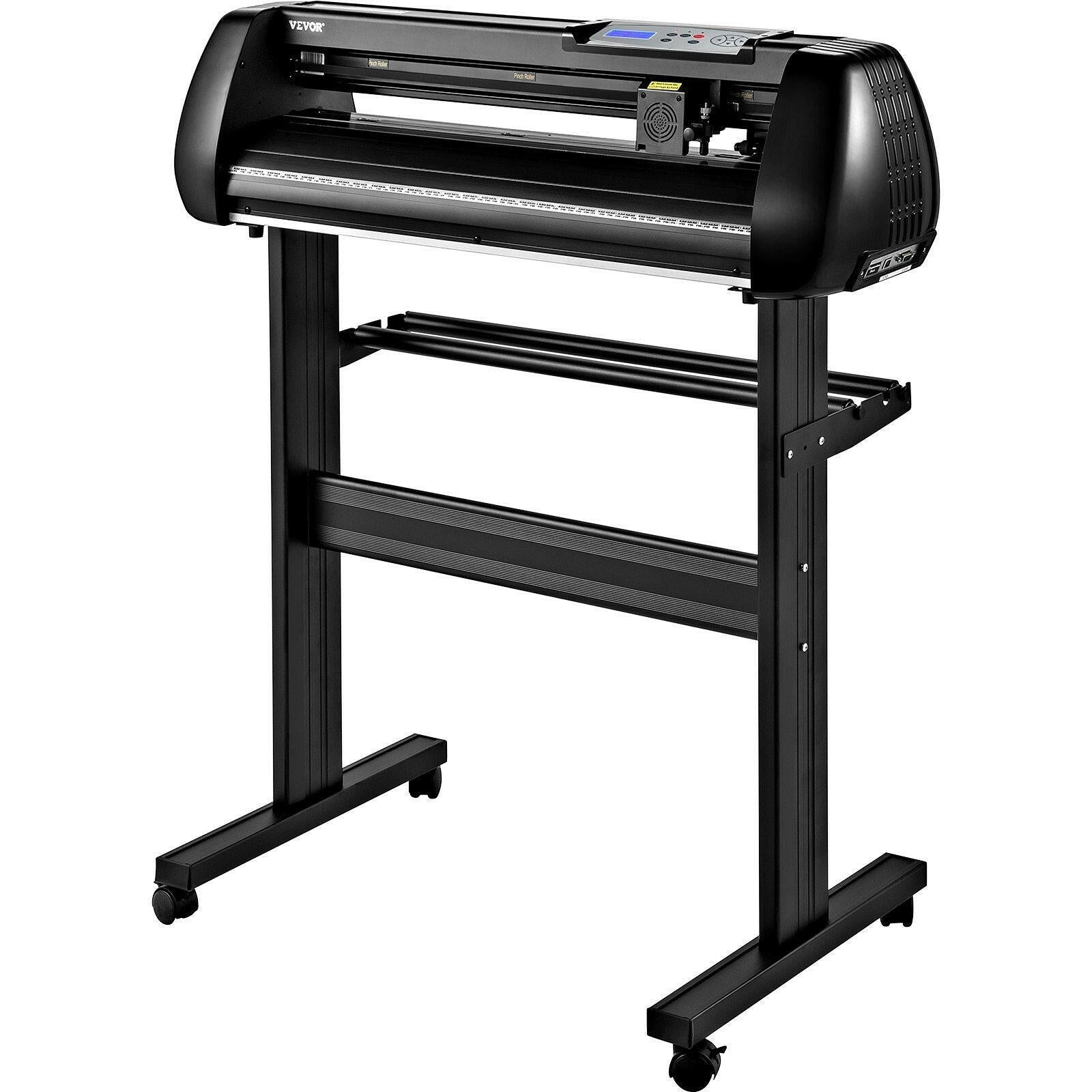 VEVOR Vinyl Cutter Machine – 28in Bluetooth Plotter with Steel Roller Shaft - GoTypical
