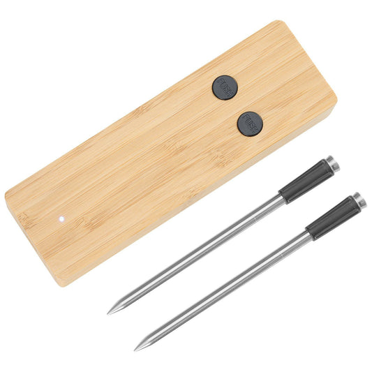 VEVOR Wireless Meat Thermometer Bluetooth Meat Probe Two Probes for Cooking - GoTypical