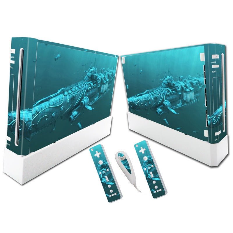 WII game console full body sticker controller film protective film fashionable sticker Skin Sticker - GoTypical