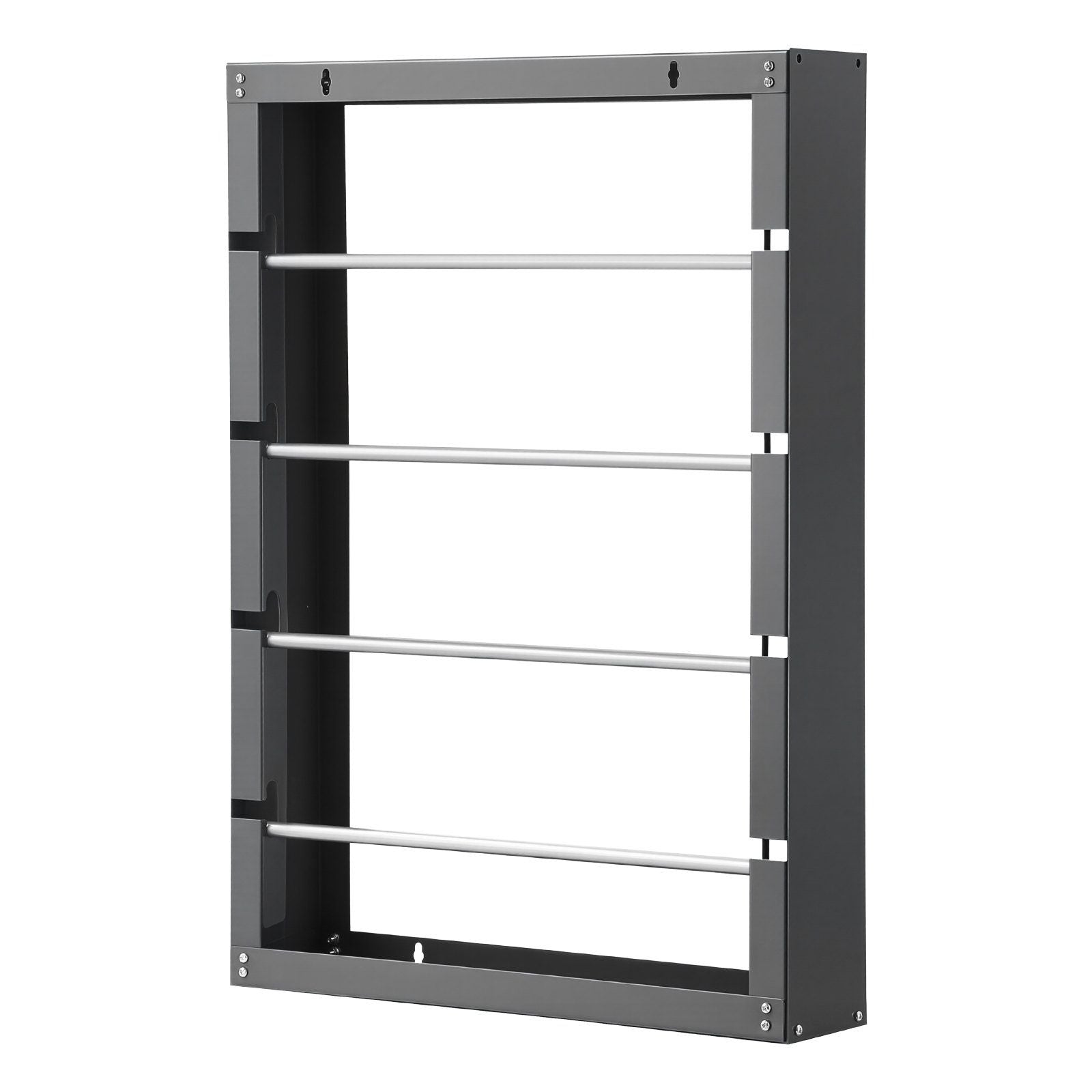 Wire Spool Rack 4 Adjustable Rods Spool Holder Wall Mounted 150 lbs Capacity - GoTypical