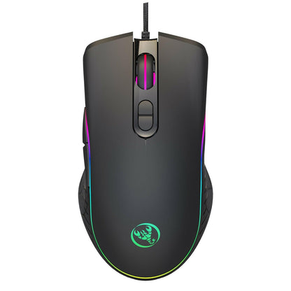 . Wired Gaming Mechanical Mouse – RGB Lighting, PUBG Optimized - GoTypical