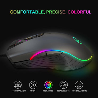 . Wired Gaming Mechanical Mouse – RGB Lighting, PUBG Optimized - GoTypical